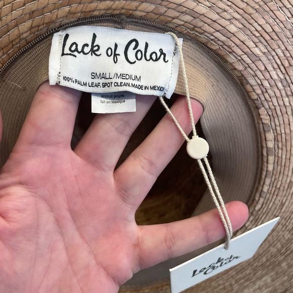 Lack of Color Wide Western Palma Hat - Picture 6 of 6